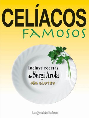 cover image of Celíacos famosos